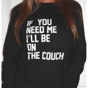 Cheeky sweatshirt, size small and medium!